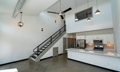 Interior of a modern unit